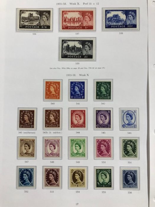 Philatelist interest - 10 sheets pre-decimal stamps to include festival Britain, coronation & - Image 3 of 11