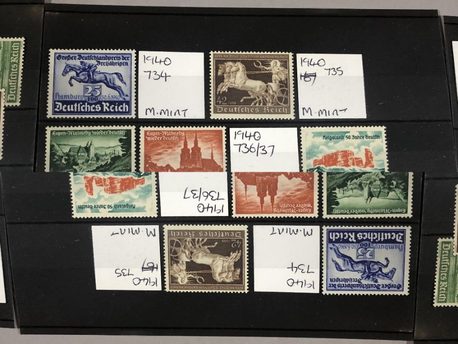 Philatelist interest - collection of 1940's German stamps - Image 19 of 21