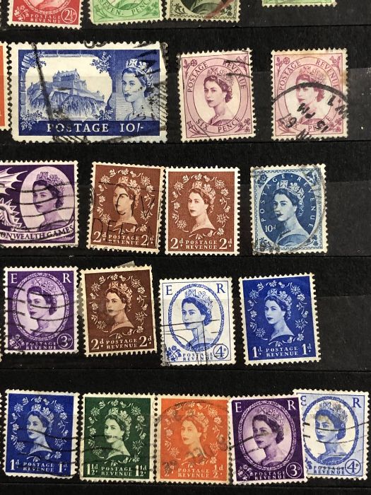 Philatelist interest - collection of British pre-decimal stamps including Elizabeth II - Image 6 of 6
