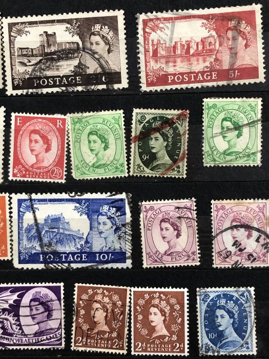 Philatelist interest - collection of British pre-decimal stamps including Elizabeth II - Image 4 of 6