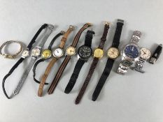 Collection of vintage watches to include Mortima, Ingersoll, Fero etc