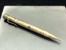 Silver propelling pencil MORDEN EVERPOINT - fully hallmarked by maker SM & Co
