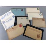 Collection of Victorian postal stationery