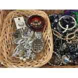 Large collection of costume jewellery