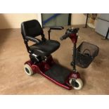 RASCAL Eco 3 mobility scooter, in red