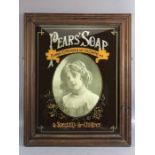 Vintage Pears' Soap Advertising Sign 'Pears' Soap, Flourish Commerce & Let the Country Live, a