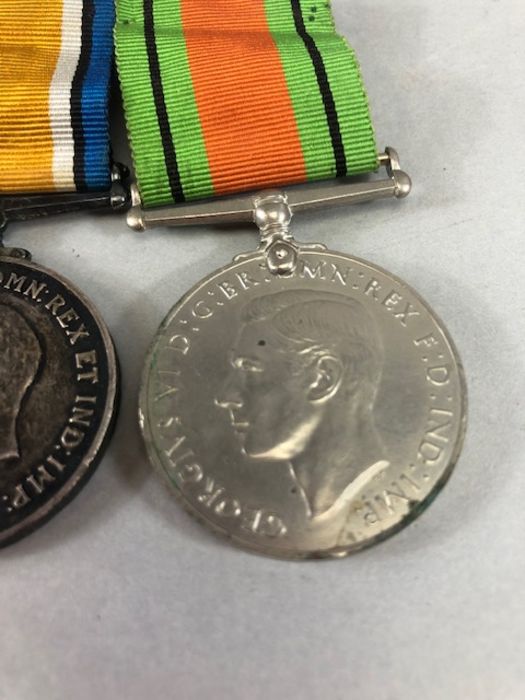 Medals: Collection of four WWI medals, trio of medals plus the George V FOR BRAVERY IN THE FIELD - Image 6 of 16