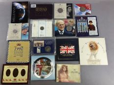 Fifteen Royal mint uncirculated coin sets including Millennium, coinage of Great Britain 1970,