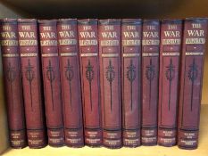 'The War Illustrated', as edited by Sir John Hammerton - Complete set of 10 books