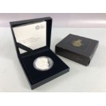 The Royal Mint: The Queen's Beasts The Black Bull Of Clarence £2, 2018 Silver Proof coin with