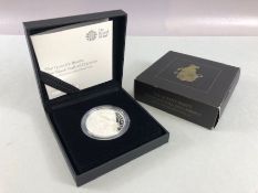 The Royal Mint: The Queen's Beasts The Black Bull Of Clarence £2, 2018 Silver Proof coin with