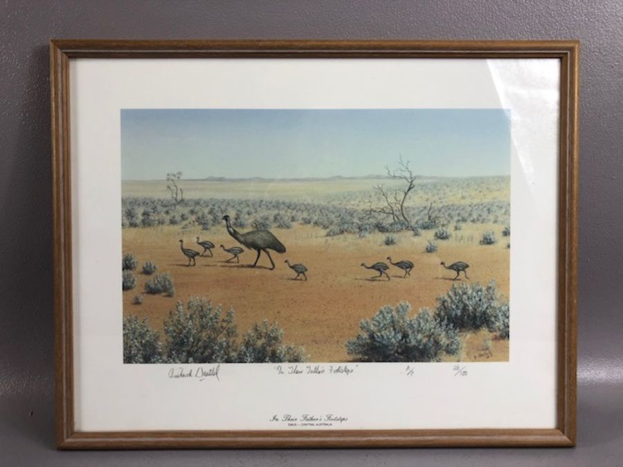 RICHARD WEATHERLY (Australian b.1947), 'In their Father's Footsteps', signed limited edition