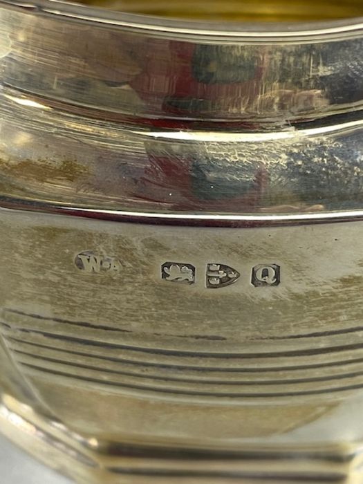 Victorian Silver hallmarked tea service comprising silver Teapot (308g), twin handled sugar bowl ( - Image 9 of 12