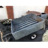 Aluminium car trailer A/F