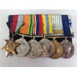Medals: WWII medal set to include medal FOR SERVICE IN THE DEFENCE OF THE PRINCIPLES OF THE