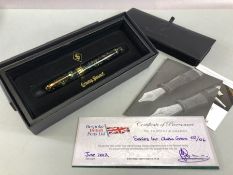 Limited Edition Fountain Pen: Conway Stuart Series 100 Classic Green, Issue 03/06 with Certificate