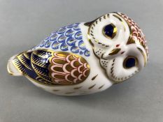 Large Royal crown Derby Owl