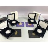 Royal Mint uncirculated coin sets to include 1oz Silver Proof coin THE YALE OF BEAUFORT 2023, 2oz