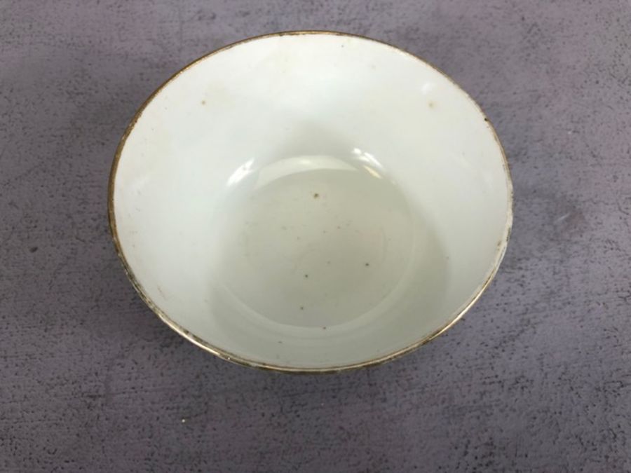 Collection of Chinese ceramics to include large green and white bowl, approx 21.5cm in diameter, a - Image 7 of 26