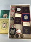 Coins: Collection of various coins to include Festival of Britain, Crowns, Half Crowns etc