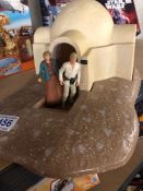 Star Wars scene and figurines A/F, unboxed