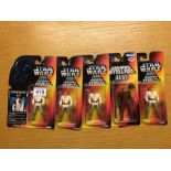 Star Wars action figures by Keener in original blister packs (5)