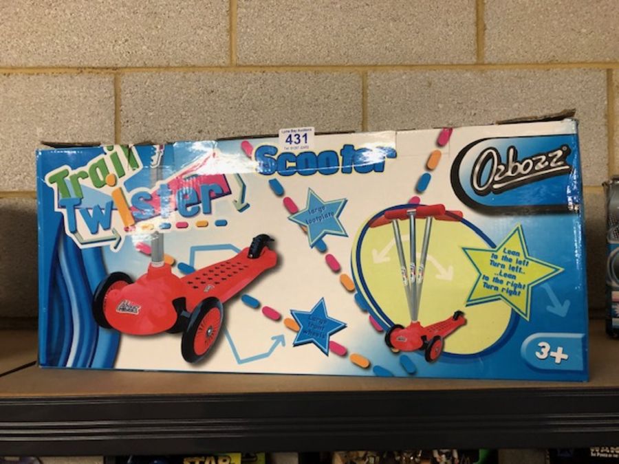 Childs trail Twister Scooter in original box