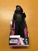 Large Star Wars Kylo Ren figure, lightsaber included, boxed