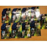 Star Wars figurines in original blister packs by Kenner the Power of the Force Collection 2