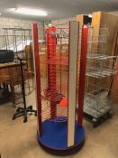 Shop carousel display stand