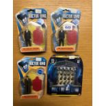 Doctor Who four blister pack figurines and toys