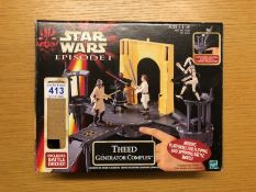 Star Wars Episode One "Theed Generator Complex" boxed kit by Hasbro