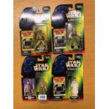 Star Wars 4 blister pack Star Wars figurines from the Keener collection, three include freeze