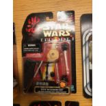 Star Wars, six various figurine blister packs