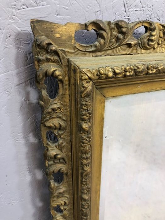 Bevel edged gilt framed mirror, approx 74cm x 60cm - Image 2 of 5