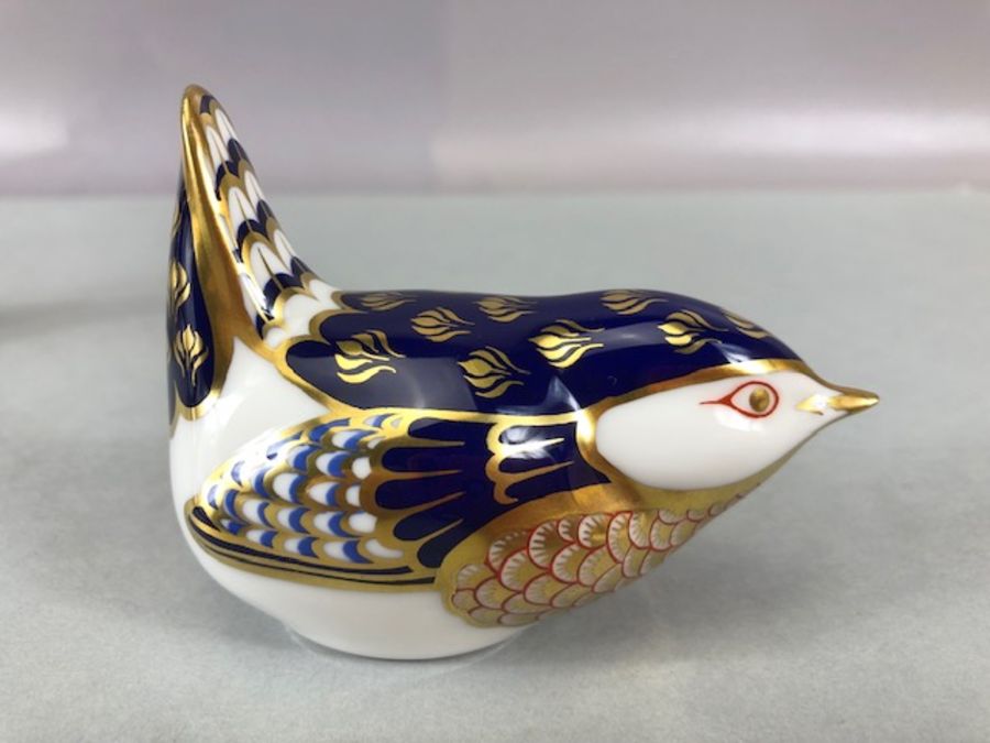 Collection of four Royal Crown Derby paperweights in the form of birds (4) - Image 4 of 16