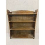 Three tier book case by Reneloy approx 76cm x 20cm x 90cm