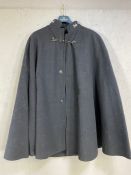 Vintage Policeman's cape with Buttons for the Bristol Constabulary