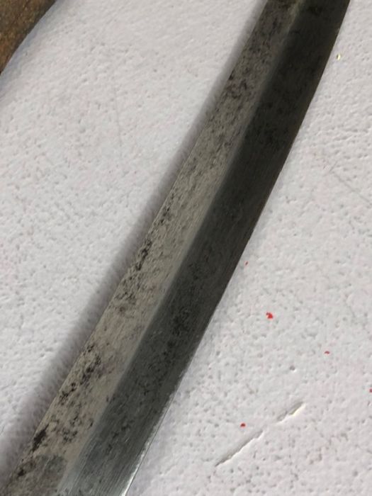 British Victorian 1827 Pattern Officers Sword blade etched DAWSON ROCHESTER etched with crowned VR - Image 15 of 49