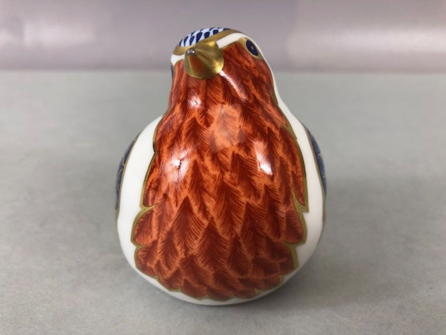 Collection of four Royal Crown Derby paperweights in the form of birds (4) - Image 14 of 16