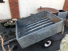 Aluminium car trailer A/F