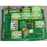 Collection of Subbuteo boxed players and accessories