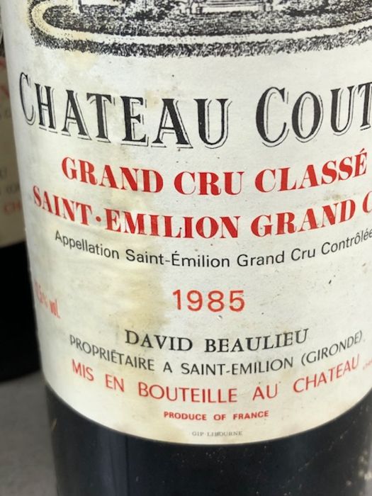 CHATEAU COUTET GRAND CRU CLASSE SAINT - EMILION GRAND CRU 1985 by David Beaulieu six bottles - Image 3 of 10