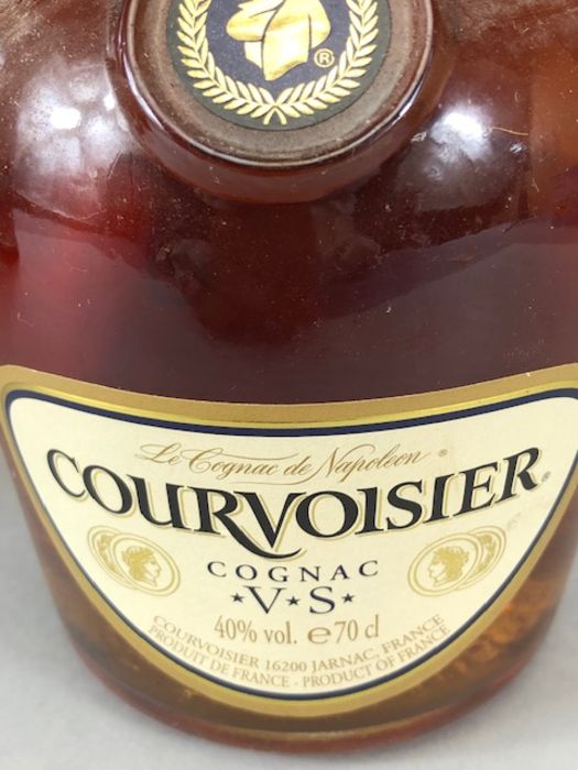 Two Bottles Cognac, one COURVOISIER the other REMY MARTIN VSOP - Image 3 of 12