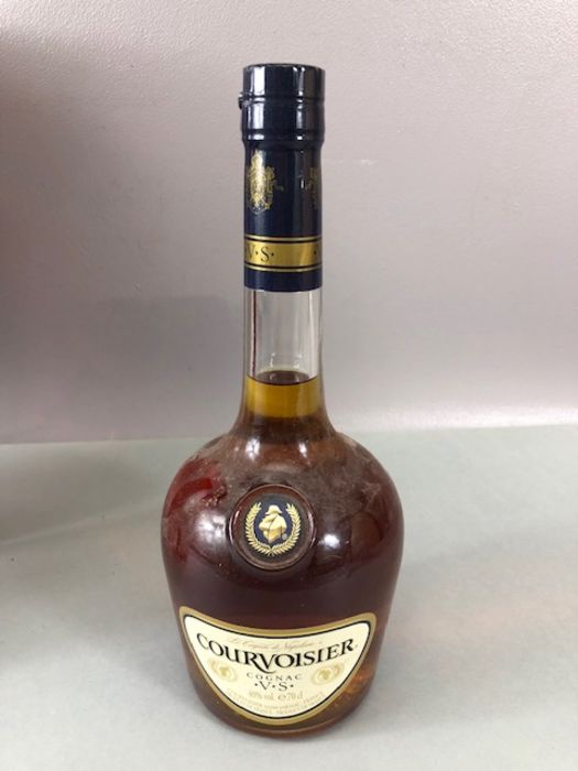 Two Bottles Cognac, one COURVOISIER the other REMY MARTIN VSOP - Image 2 of 12