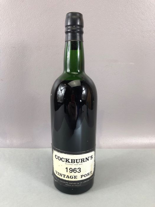 Cockburns, Vintage Port, 1963, one bottle