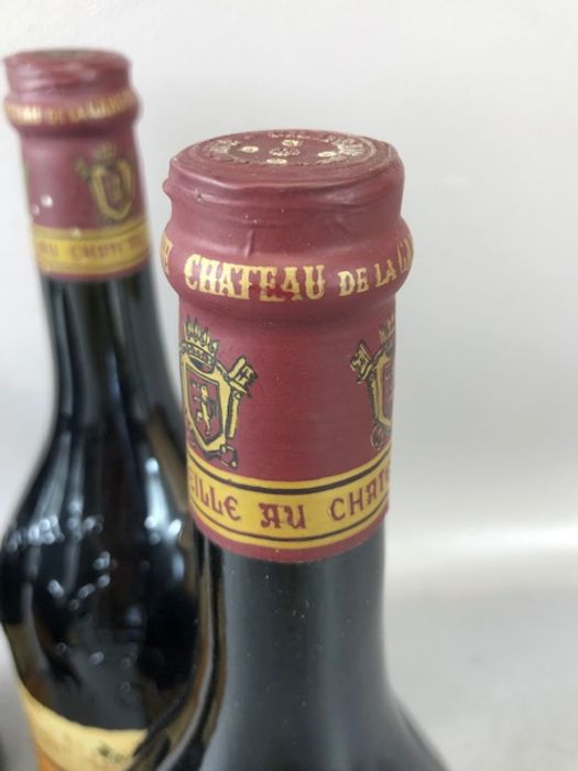 CHATEAU DE LA GARDINE CHATEAUNEUF- DU-PAPE RED WINE 1987 (4) FOUR BOTTLES - Image 5 of 7
