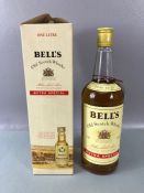 BELL'S Old Scotch Whisky 1 litre Extra Special (one bottle) with Box