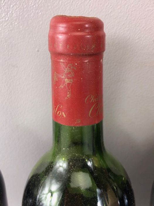 CHATEAU CLERC MILON CRU CLASSE BARON PHILIPPE de ROTHSCHILD 1983 French wine four bottles - Image 6 of 8