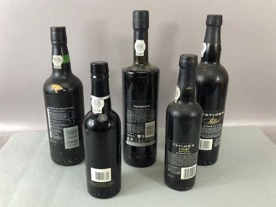 PORT: Five bottles of various Port to include Taylor's, Ramos Pinto Porto, LBV Porto etc - Image 12 of 12
